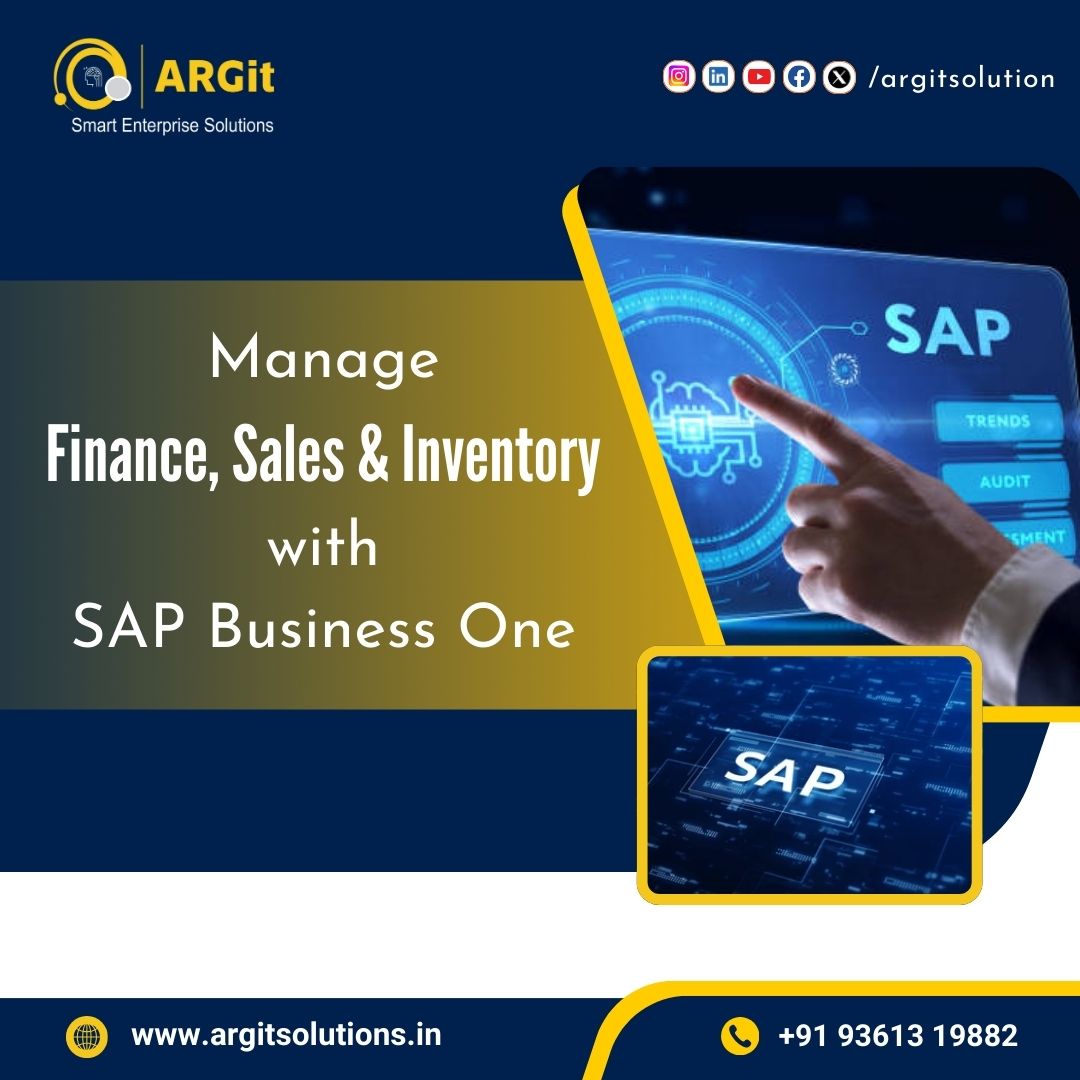 argitsolution's tweet image. 💼 Manage Finance, Sales &amp;amp; Inventory smarter with SAP Business One.
Grow your business with ARGit Smart Enterprise Solutions!
🌐 argitsolutions.in
📞 +91 93613 19882
#SAPBusinessOne #ERPSoftware #Finance #Sales #Inventory #BusinessGrowth #SmartEnterprise #SAPERP #ERP