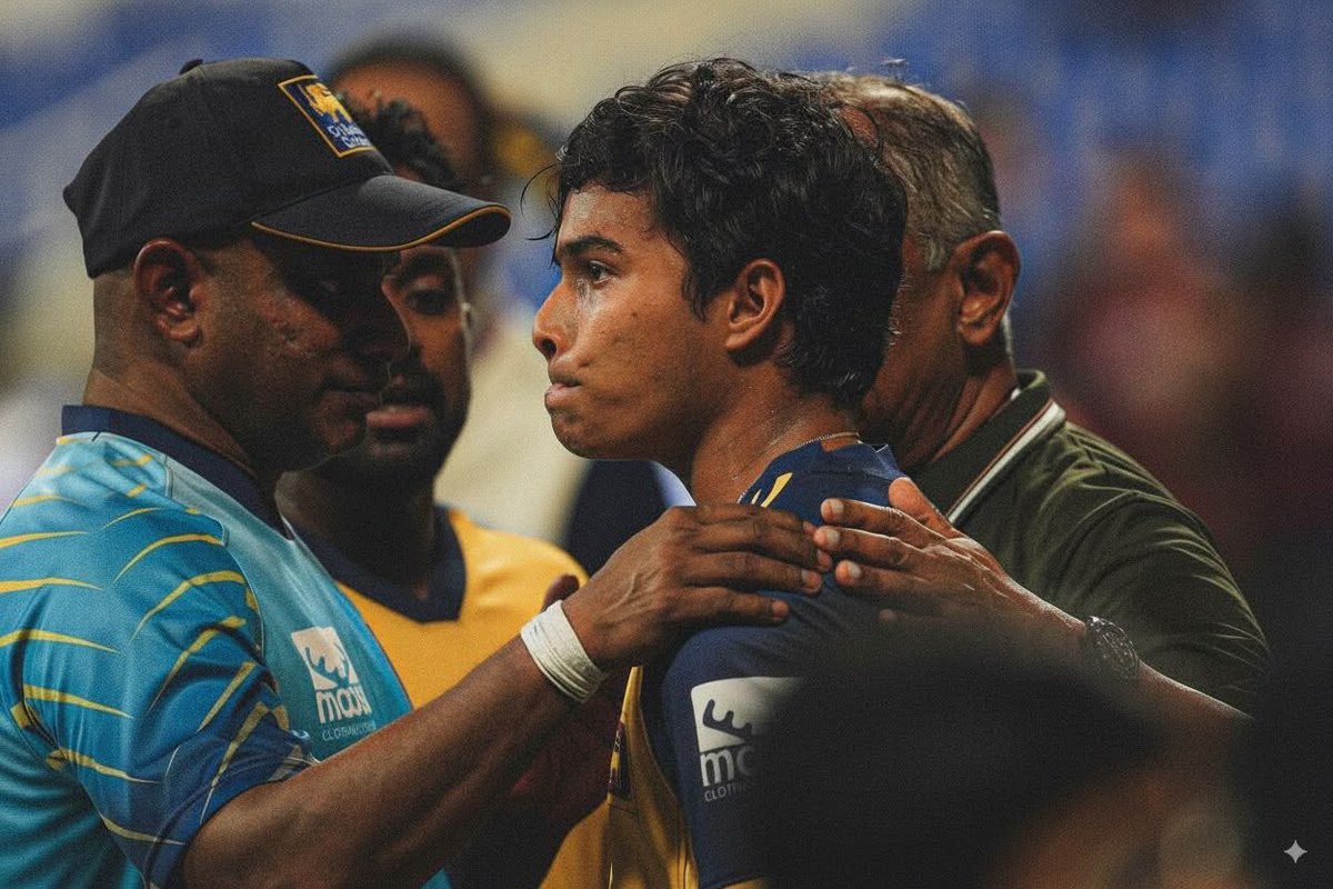 ARansilige's tweet photo. Elite sport can be unforgiving, yet you fulfilled your father’s dream by representing the nation. Please stay strong in this time of grief. Your father equipped you for life’s challenges; may he rest with God, knowing you are ready to stand tall. 💔 Dunith Wellalage https://t.co/3Ap1GyxCMe