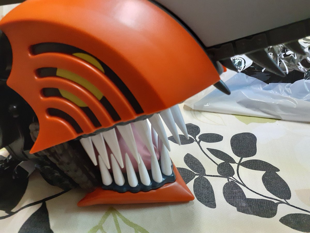 先ほど言ってたチェンソーマン(デンジ)の頭の🍿ポップコーンです