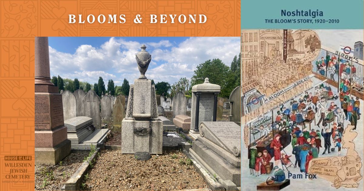 📍Special Event: Blooms &amp; Beyond: Jewish Food, Family and Legacy
Sunday 2 November 14:00 - 16:30. Join us for a special afternoon celebrating Jewish history, Jewish food and remarkable lives laid to rest in Willesden Jewish Cemetery. 
shorturl.at/Jrw9I 
#JewishHistory