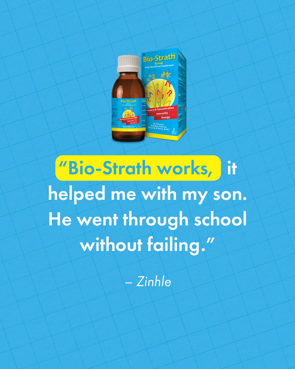 We’re so glad Bio-Strath supported your son on his school journey and helped him finish strong. 😊

Has your child used Bio-Strath? Share your story in the comments below. 👇