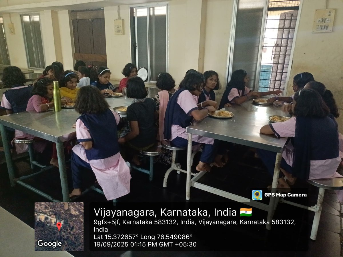 Lunch  #SocialAudit_SWDMeals #SocialWelfare_Karnataka