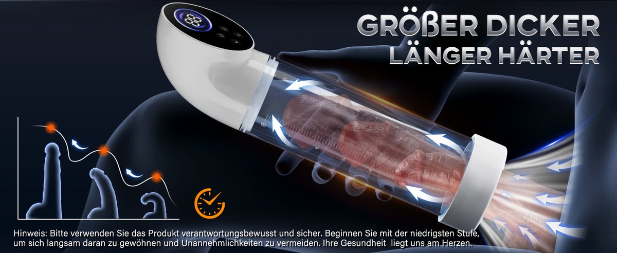 Die Penispumpe kann ab nächsten Montag getestet werden.
Wer testen möchte, kann sich gerne bei mir melden und vorreservieren!
#happyfriday