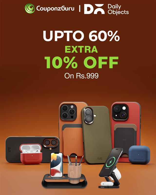 couponzguru's tweet image. - Get Upto 60% Off On Tech Accessories &amp;amp; More.
- Additional 10% Off Can Be Availed On Min Orders Of Rs.999. 

Visit CouponzGuru To Avail The Offer. 

#phonecovers #techaccessories #couponoff #stand #CouopnzGuru