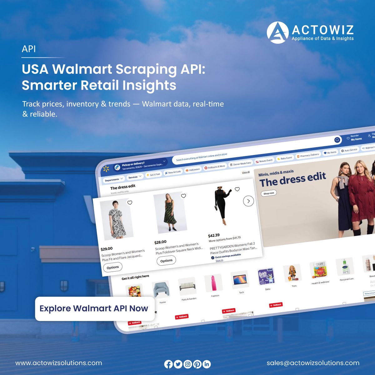 actowizsolution's tweet image. 📊 Want to stay ahead in retail?

Our Walmart #ScrapingAPI delivers #RealTimeInsights on pricing, stock &amp;amp; demand shifts.

Explore now 👉 actowizsolutions.com

#RetailData #MarketTrends #InventoryManagement #DataDriven #BigData #CPGInsights #EcommerceAnalytics #WebScraping