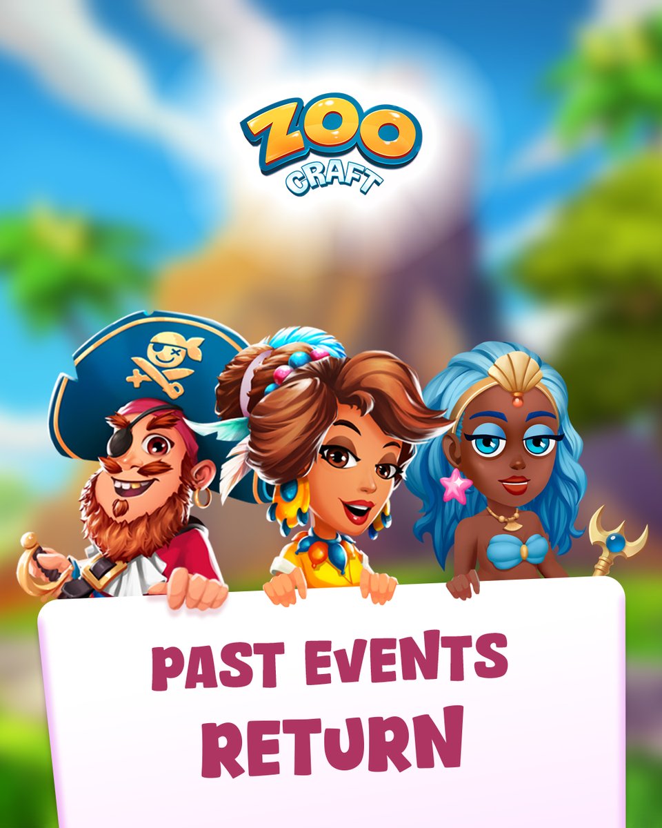 ZooCraftGame's tweet image. 🔁 The old events might be coming back – with updates! 🐾✨
What did you like or want to change in the 𝐏𝐢𝐫𝐚𝐭𝐞, 𝐓𝐞𝐚 𝐏𝐚𝐫𝐭𝐲, 𝐨𝐫 𝐀𝐪𝐮𝐚𝐭𝐢𝐜 𝐞𝐯𝐞𝐧𝐭𝐬?
Tell us below and help us make them even better! ❤️

#ZooCraft #Feedback #NewVersion #FeedbackTime