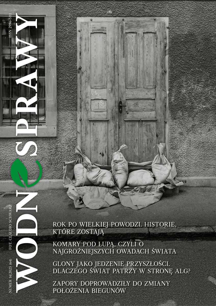 wodnesprawy's tweet image. Nowy numer „Wodnych spraw” już dostępny❗

„Wodne Sprawy” - Twoja gazeta o wodzie 💧 bezpłatny dostęp do wszystkich treści!

wodnesprawy.pl

#WodneSprawy #twojagazetaowodzie #Powódź2024 #ZmianyKlimatu #Komary #JedzeniePrzyszłości #Glony #ZaporyWodne #ZiemiaWBilansie