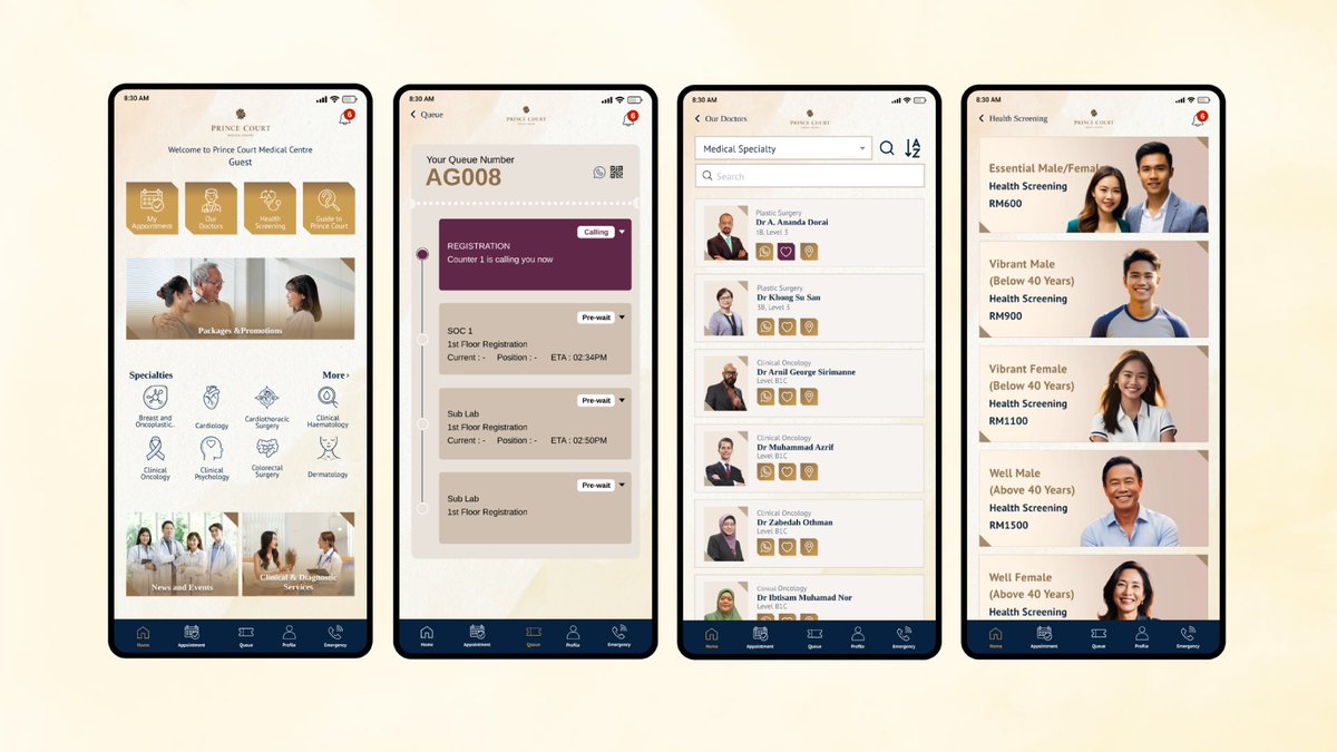 Im_QueueBee's tweet image. We’re proud to partner with Prince Court Medical Centre in launching their healthcare mobile app. Bringing healthcare right to your fingertips!

Honoured to be part of this exciting launch! ✨

#QueueBee #PrinceCourtMedicalCentre #HealthcareMadeSimple