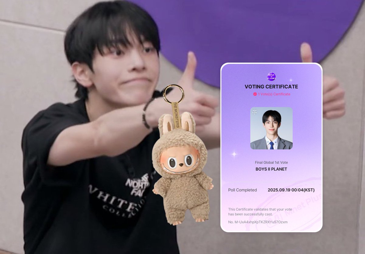 ฝากรีทวิตค่า 🙏🏻

โหวต พัค ดงกยู รอบ one pick 🌳 
ถ้าได้เดบิวต์

⭐️สุ่มจากรีทวิต 🔁

แจก  100 ฿/ 3 คน ✅
ลาบูบู้ Labubu 1 ตัว ✅

⭐️สุ่มจากเมนชั่น 💬

แจก 100 ฿ / 2 คน ✅
ติดแท็ก #박동규 #PARKDONGGYU 
พร้อมลายน้ำ 

ไม่จำเป็นต้องโหวตทุกครั้ง แค่1ครั้งก็มีสิทธิ์ลุ้นโชคค่ะ