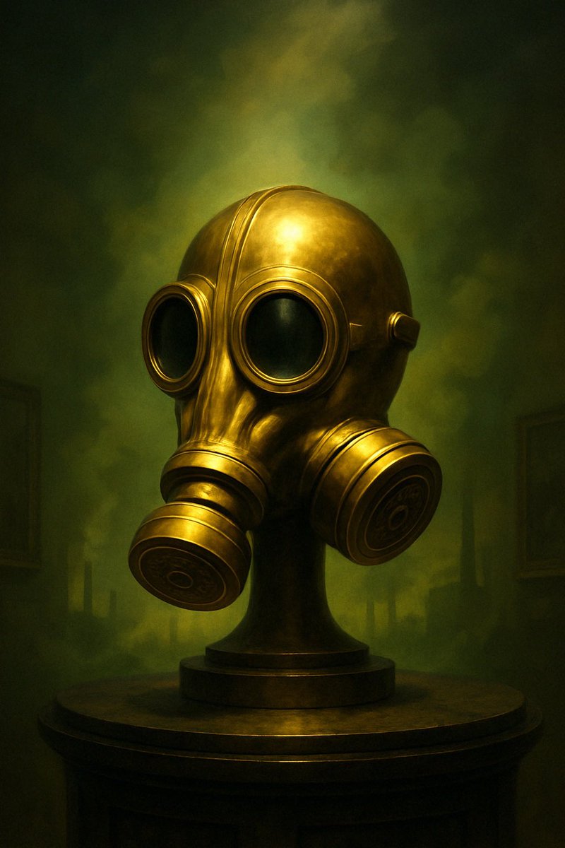 On display: Heather’s original golden mask, minted from the ash, soot, and smog of industrial waste.

Track the stink, tokenize the guilt. Only at stinkdexunofficial.com

HEz7eqe3ZdbQa8QfLDo1JWpWzJK3bFJHy6D1PMWapump

#stinkex #fartcoin #memecoin #crypto