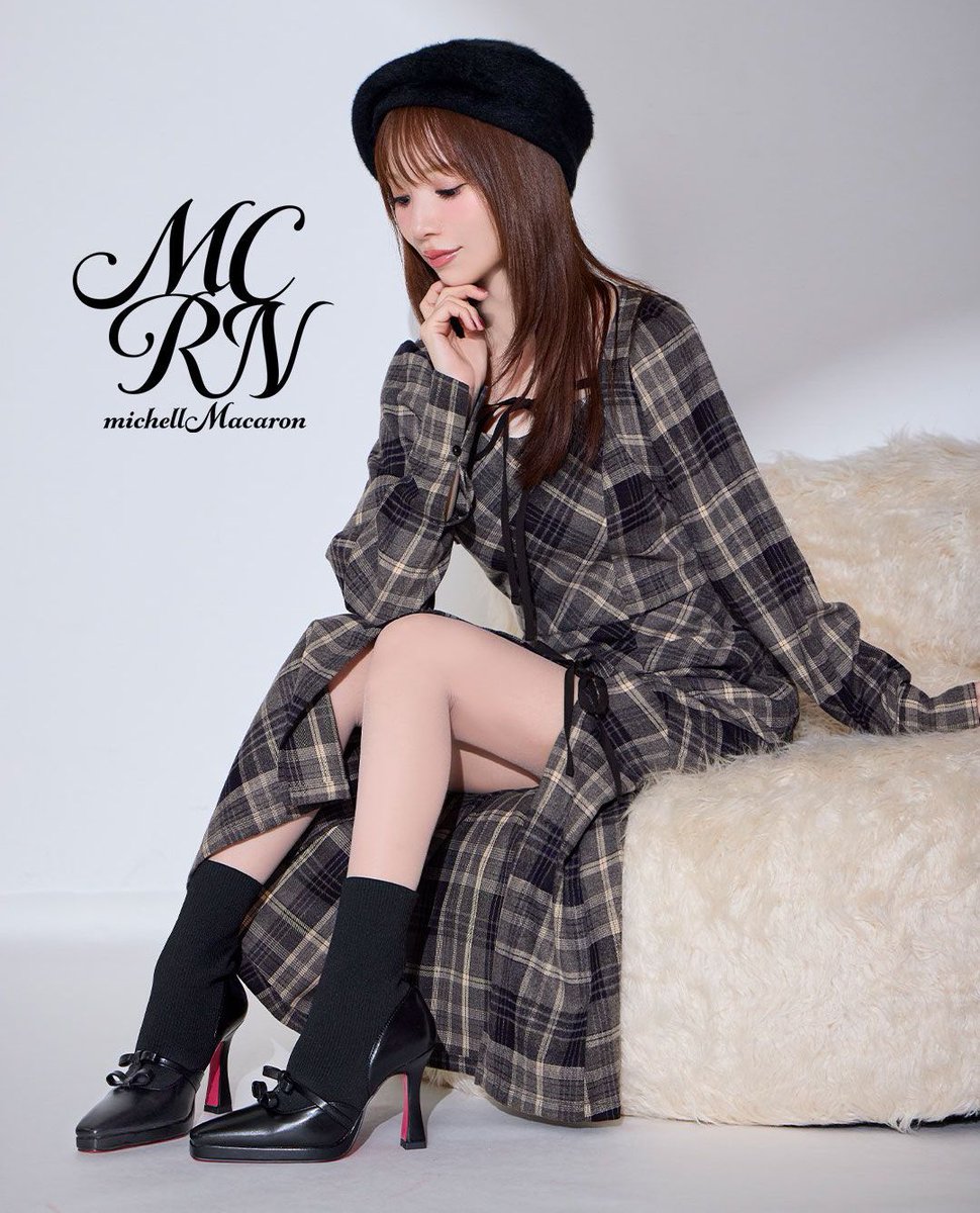 ミシェルマカロン　ファーフードライダース　 XS ブラック michellMacaron - 新品未使用 ミシェルマカロン ファーフード