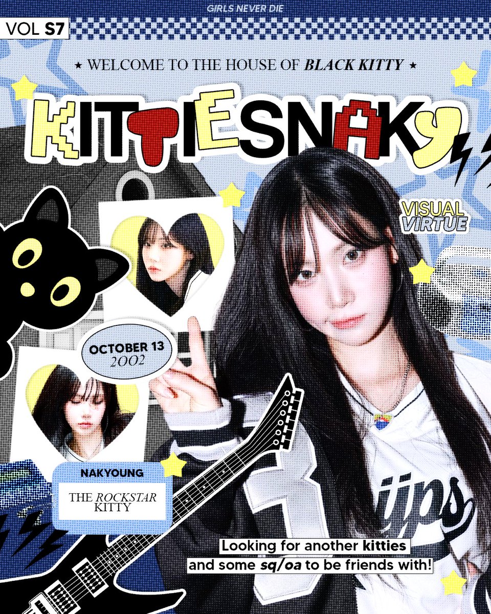 kittiesnaky's tweet image. There’s only so much trouble one pair of paws can make before the meadow grows too quiet. The heart still itches for company. We’re looking for squad or OA, and for other kitties too!  🐈‍⬛♡ For every mischief needs a witness. Any kind of interactions will be much cherished!  ✶