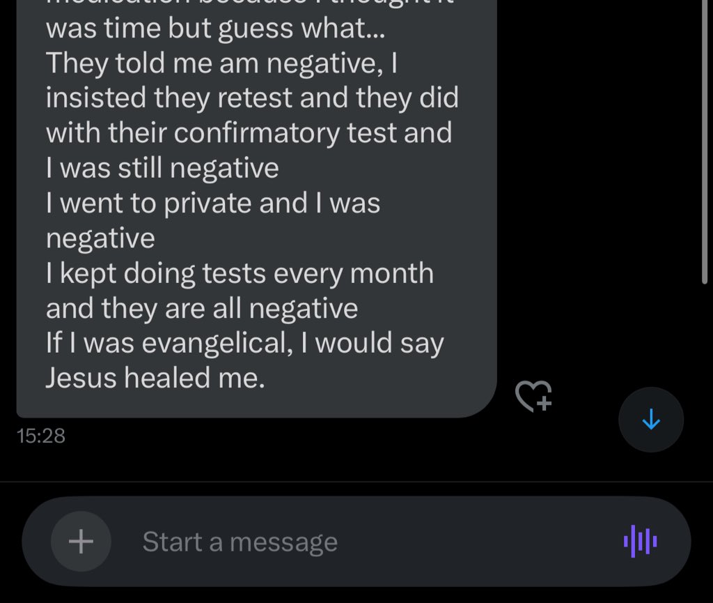 dr_katumwa's tweet image. A testimony about HIV! 👇