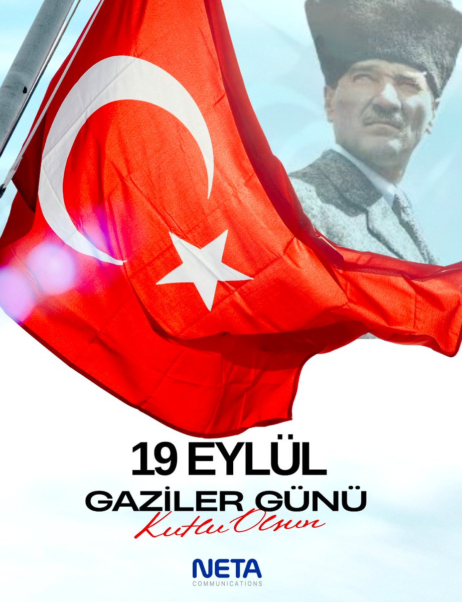 Gazilik ömür boyu taşınacak bir şereftir.

19 Eylül Gaziler Günü kutlu olsun🇹🇷
.
.
#NetaComs