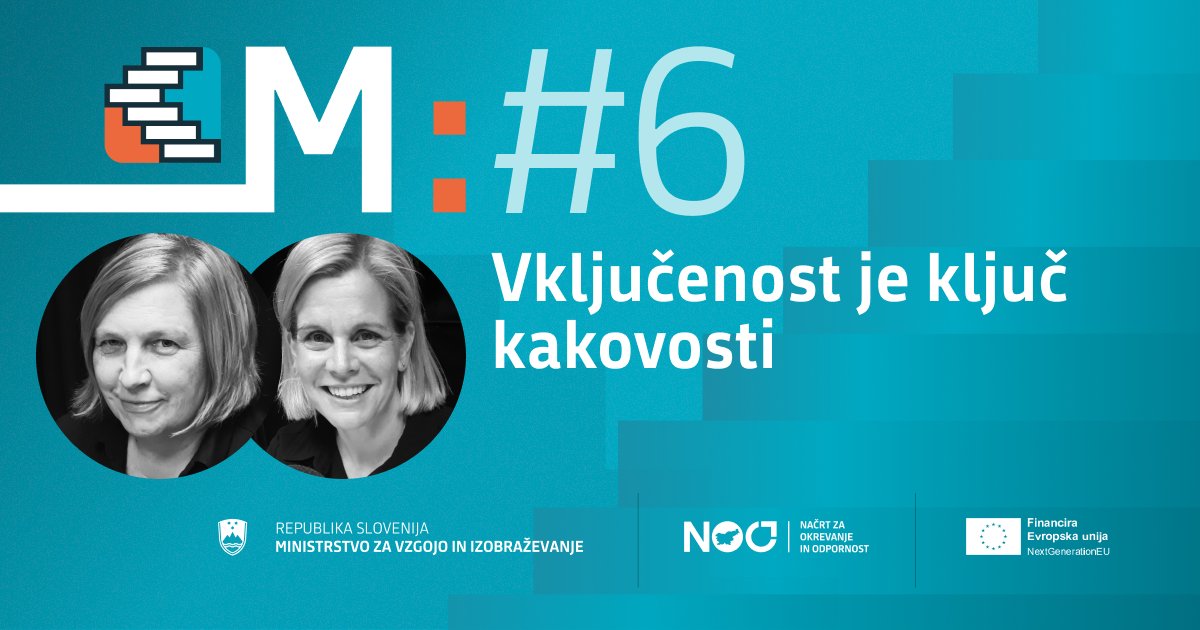 ArnesInfo's tweet image. V podkastu Misija: kakovost, Vključenost je ključ kakovosti, spoznavamo Osnovno šolo Danila Lokarja Ajdovščina, kjer s celostnim pristopom gradijo skupnost, v kateri je prostor za vsakega učenca in vsakega zaposlenega. novice.sio.si/2025/09/18/pod… #SIOsi @MVI_RS