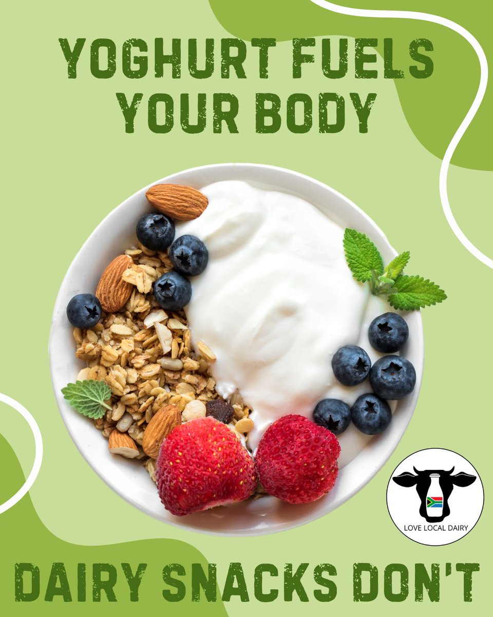 Spotted in the yoghurt aisle: a sneaky imposter 😬 Those #dairysnacks may look like #yoghurt, but they’ve got less protein, fewer nutrients &amp; none of the #probiotic power 💪 Flip the tub, check the label, and #ChooseRealMilk 🥛🇿🇦
