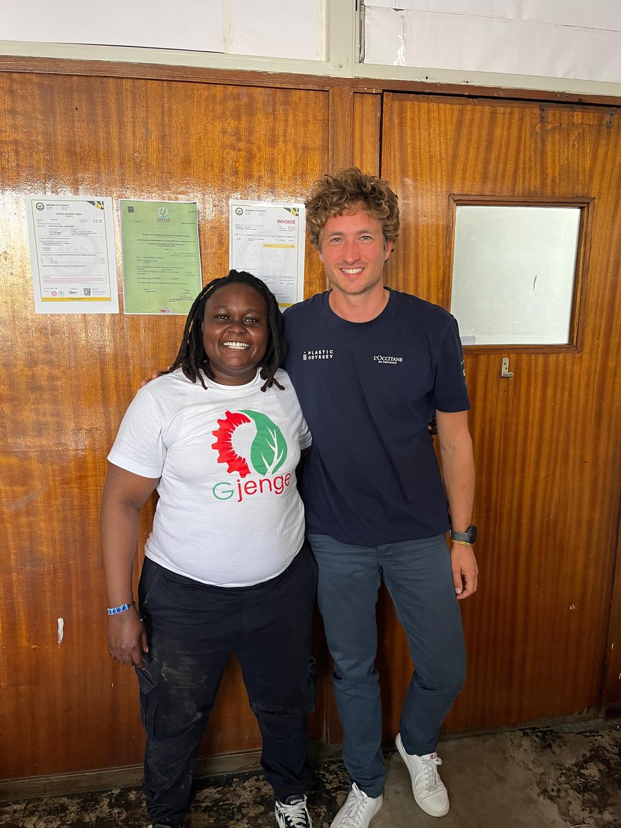 Gjenge Makers Ltd (@gjenge_makers) on Twitter photo It was a pleasure having the <a href="/PlasticOdyssey/">Plastic Odyssey</a> team visit us <a href="/gjenge_makers/">Gjenge Makers Ltd</a> ...stay tuned It was a pleasure having the <a href="/PlasticOdyssey/">Plastic Odyssey</a> team visit us <a href="/gjenge_makers/">Gjenge Makers Ltd</a> ...stay tuned