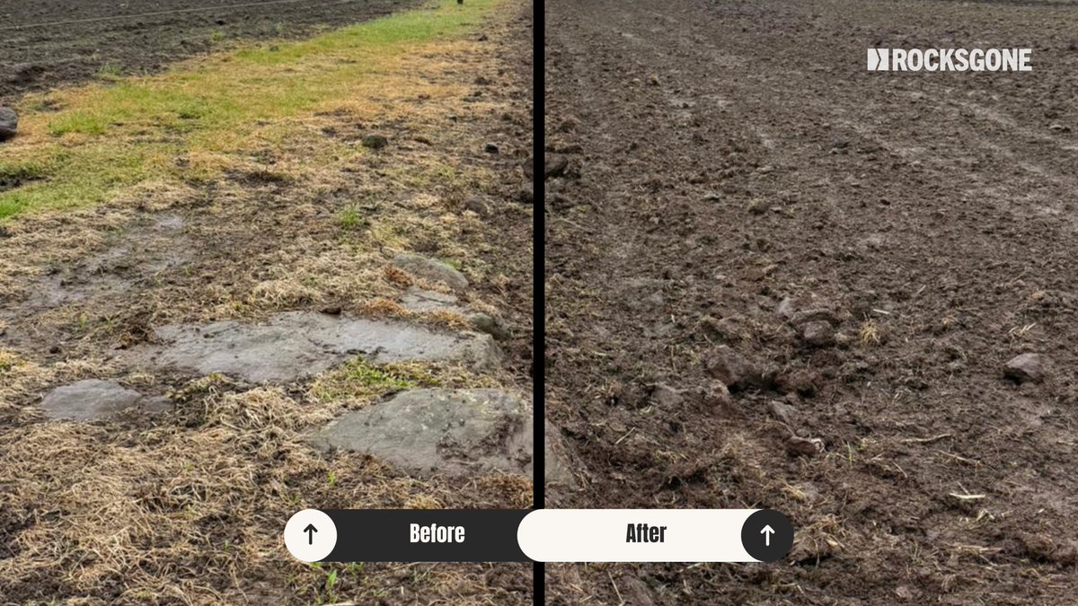 Check out these incredible before and after shots from Victoria! 💪 The H4 Reefinator was put to the ultimate test in some seriously tough conditions, including basalt rock, and it delivered impressive results. 👊🌱 
#Reefinator #H4Reefinator #BeforeAndAfter #LandTransformation