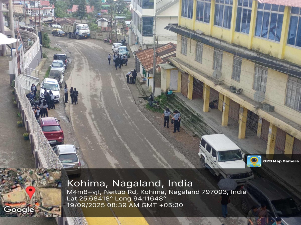 NssDon's tweet photo. #SwachhataHiSeva2025 Cleanliness Drive organised by NSS, DBCK# at College campus#DBS Taxi stand#Billy Graham road#146 Volunteers and 2 POs participated#128.8 Kgs of waste were collected and disposed. @_NSSIndia @mybharatgov @nss_rdguwahati @sno_nss https://t.co/rwA2mZntqY