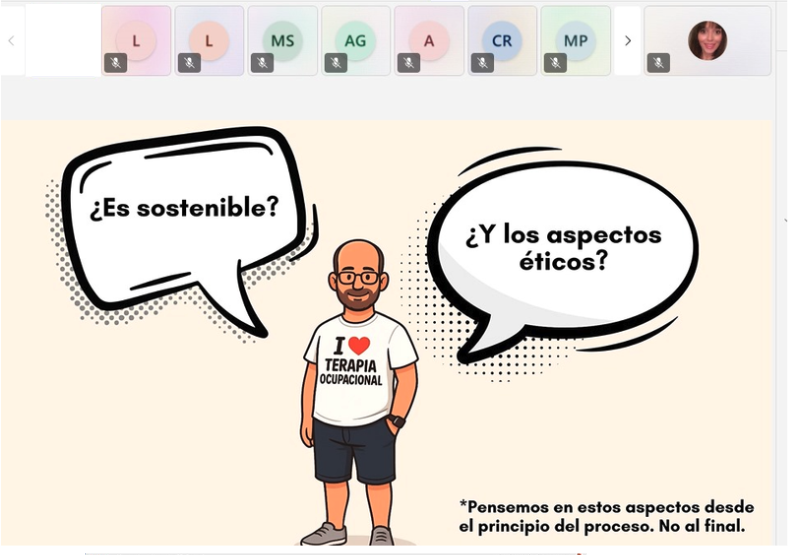 🖨️ Esta semana ha comenzado la primera microcredencial organizada desde nuestra Facultad, en la que terapeutas ocupacionales se forman en impresión 3D para diseñar apoyos personalizados que mejoran la práctica profesional y la atención a las personas. <a href="/Vaalpo/">Vanesa AP</a> <a href="/GardeJulian/">Julian Garde</a>