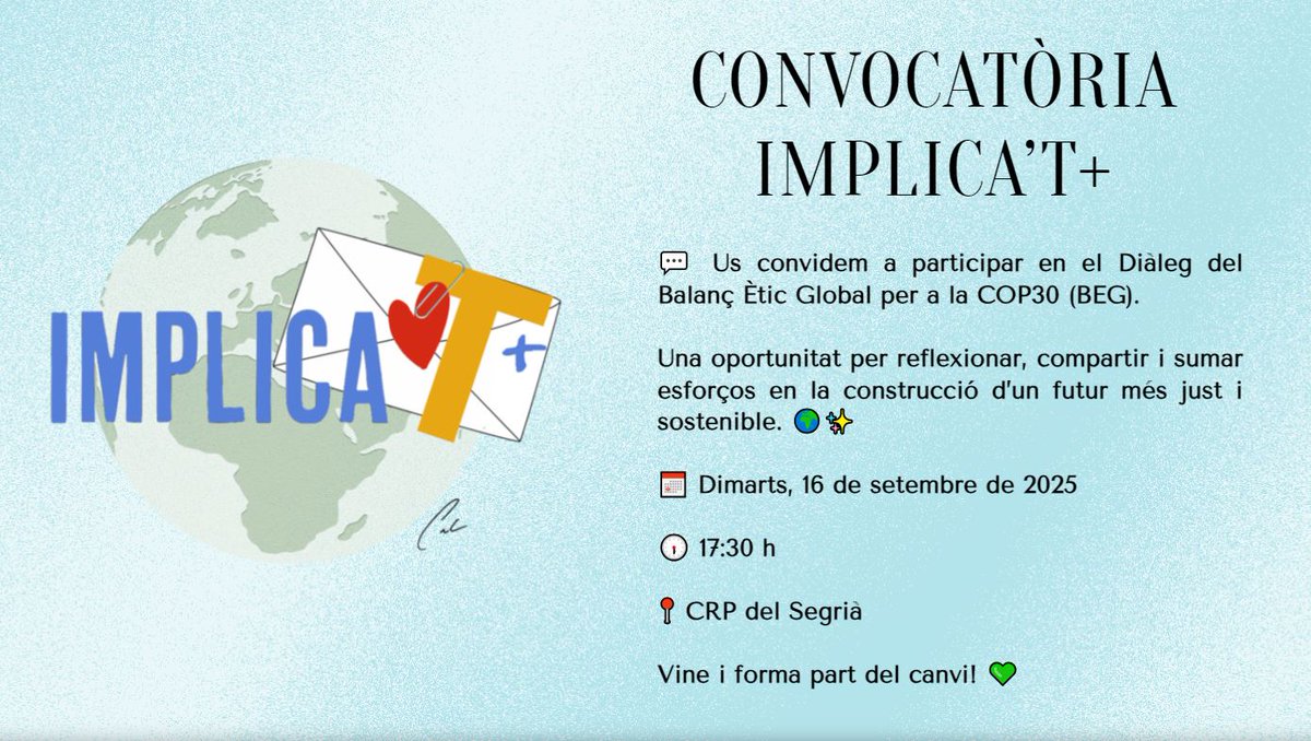 Implica't+ tweet media