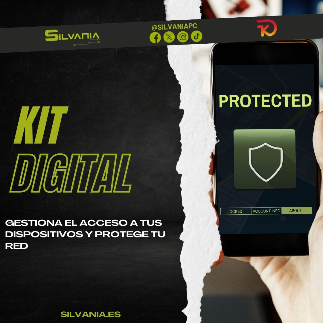 silvaniapc's tweet image. 🔐 Gestiona el acceso y protege tu red

🔧 Control y ciberseguridad para tu empresa, estés donde estés.

—
📍 Silvania – Calle Lirios nº 7, Loja, Granada
☎️ 958 32 44 36 | 📩 info@silvaniapc.es
⏰ Lunes a Viernes: 08:30-13:30 / 16:30-19:30