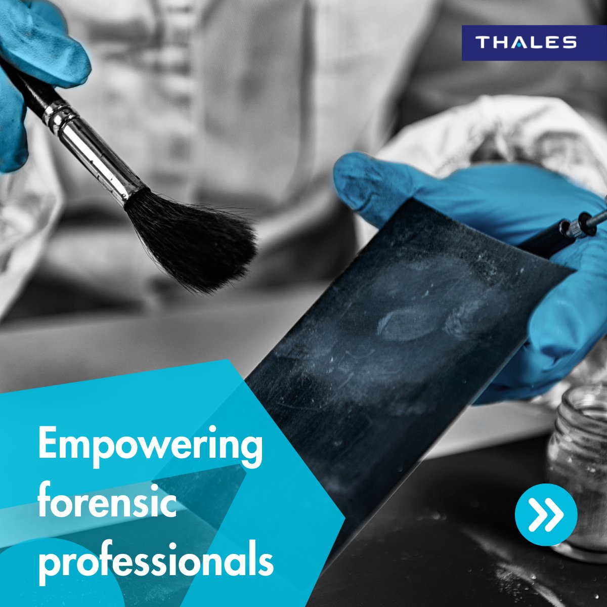 ThalesDigiSec's tweet image. Behind every breakthrough in justice there are #forensic professionals working tirelessly to uncover the truth.

This #NationalForensicScienceWeek we say thank you 👏 to all forensic professionals who play a vital role in the pursuit of justice. We&apos;re honored to stand beside you.