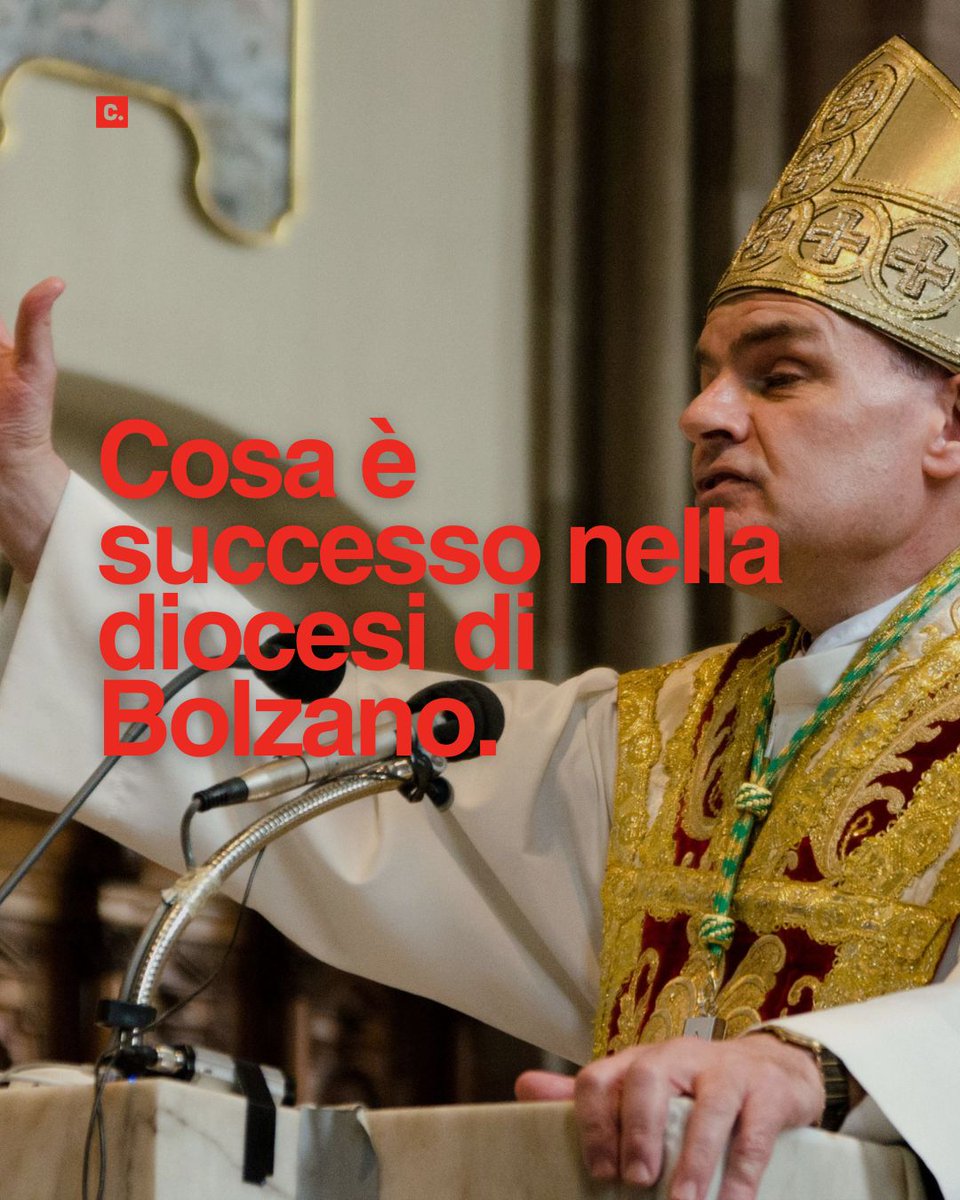 ChangeItalia's tweet image. 👀 Cosa è successo nella diocesi di Bolzano?
Swipe sul carosello per i fatti in 30 secondi.

✍️ Se pensi che la tutela dei minori venga prima delle poltrone, firma anche tu: change.org/DimissioniMuser

#DimissioniMuser #Trasparenza #StopAbusi #ChangeItalia #Petizione