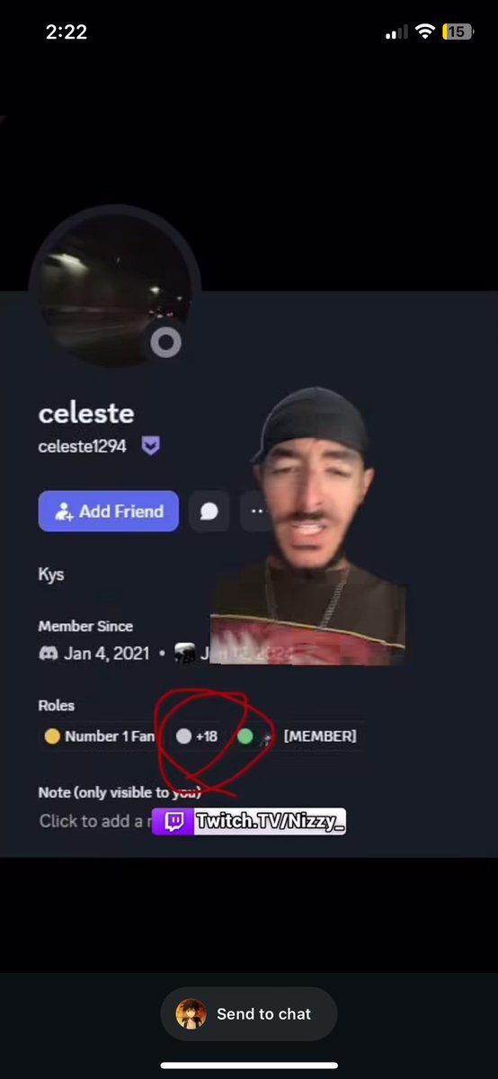 ExilesFuneral's tweet photo. @_svnnn_ @Kyarumie @m3existingg also yes, erything has been proven this as being my celeste, heres more proof, same discord as the celeste i knew, the video showed her old acc name and posts, and that was indeed her pfp on the last ss https://t.co/7mgdsH2DKh