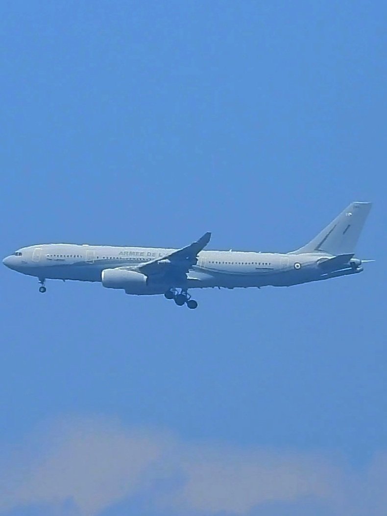 LebanonJets's tweet photo. 2nd trip this week for #France AirForce A330MRTT #FUJCJ #3B756B as #CTM1032 into Beirut from IstresLeTube AirBase https://t.co/2pTmoIFu80