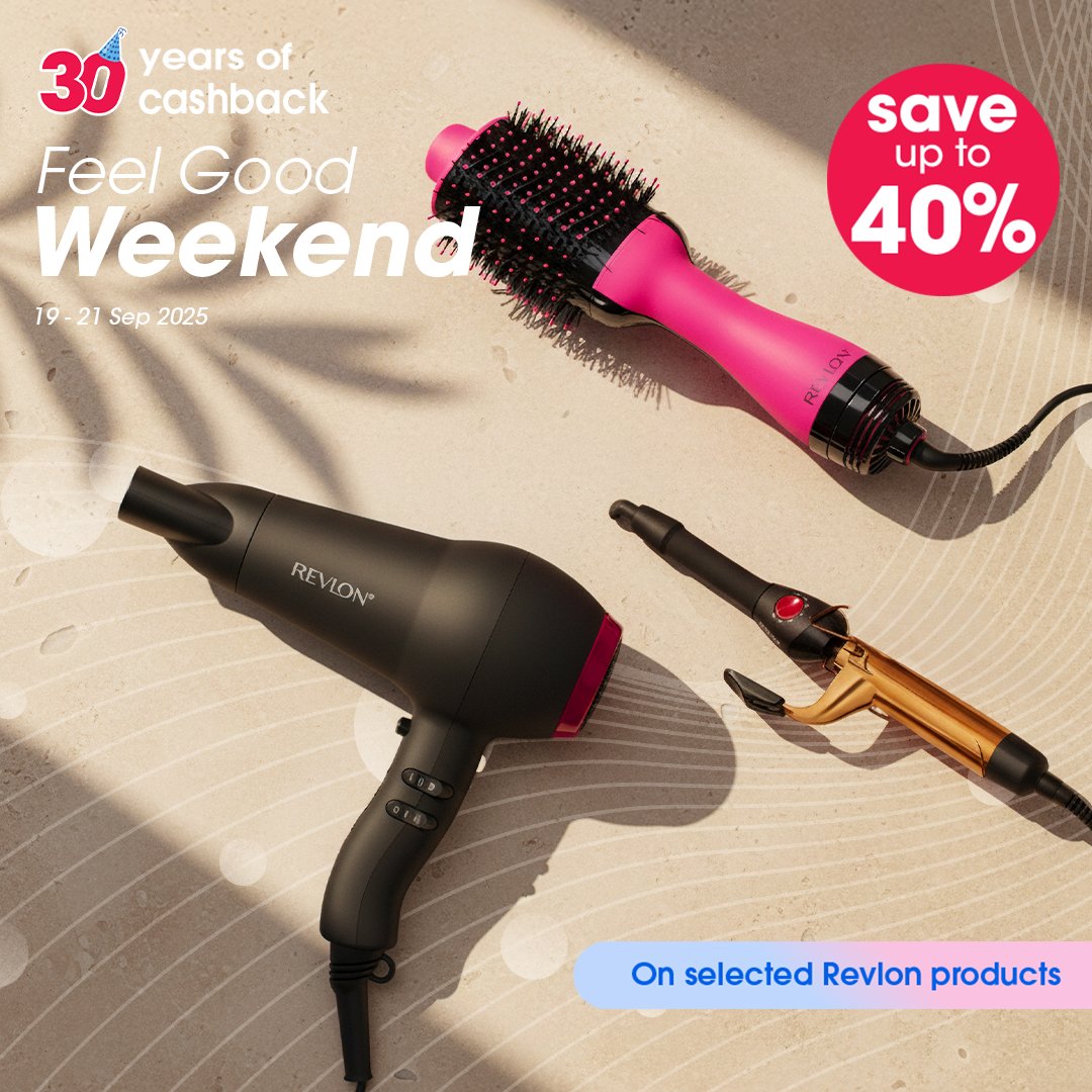 Clicks_SA's tweet photo. Turn up the heat on your style with our Revlon hairdryers and tongs for sleek, smooth, and effortlessly gorgeous looks.
Shop now and save up to 40%. π₯ -> https://t.co/ugVFj6RSap
#FeelGoodWeekend https://t.co/hV7ivgyo4Q