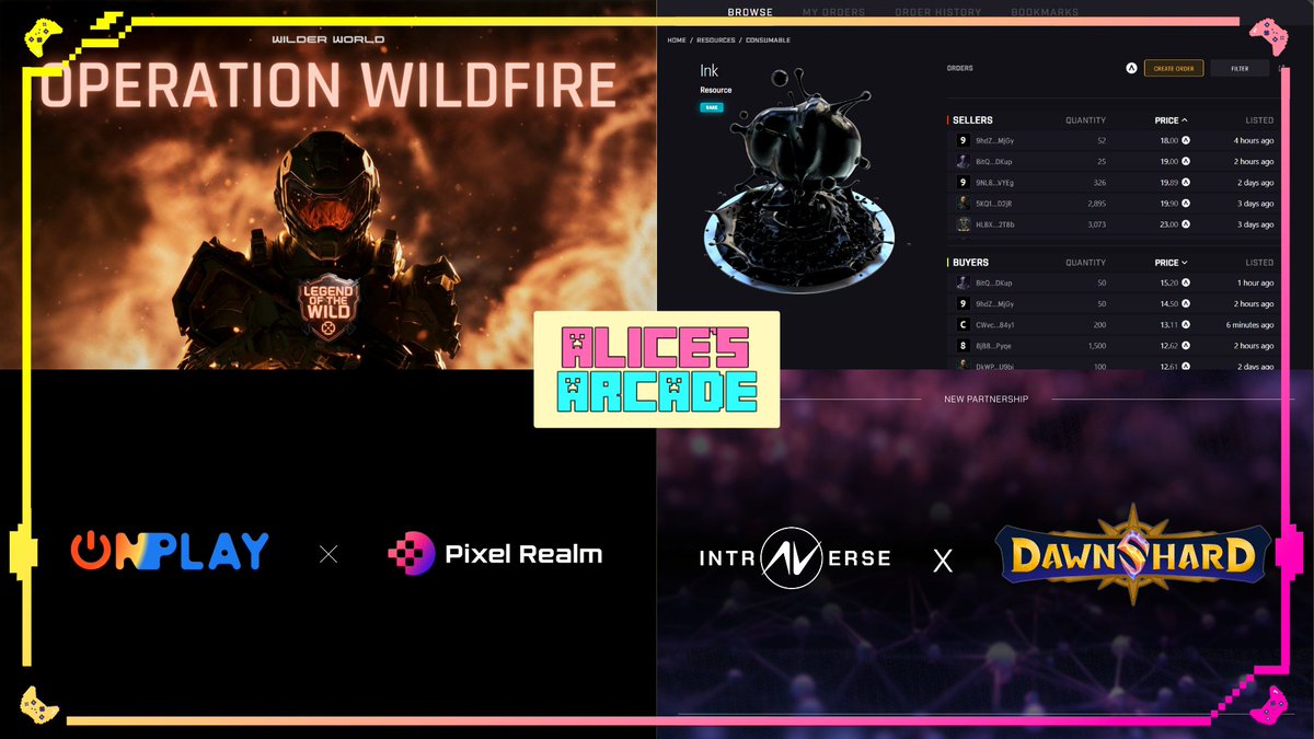 Alice's Arcade tweet media