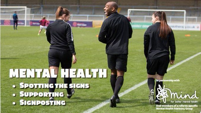 Today is #YouthMentalHealthDay

Please remember that help is always available and you are never on your own.

If you need support, please download our #MentalHealth guidance specifically for referees ⬇

buff.ly/3Fanw7x