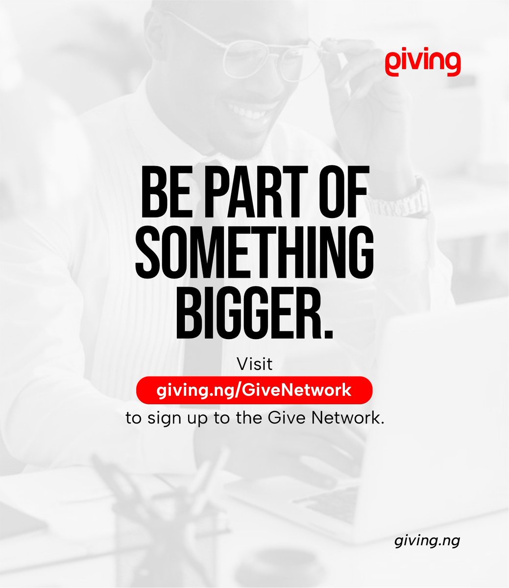 Be part of something bigger. Join the Give Network.