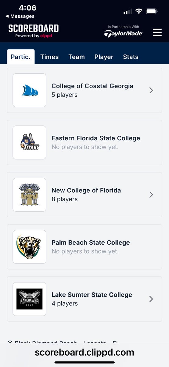 Up next  for AMU: The Battle at Black Diamond. 8 team tourney at a fantastic golf course in Lecanto, FL