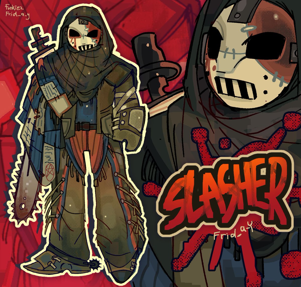 My slasher design #forsaken #forsakenroblox