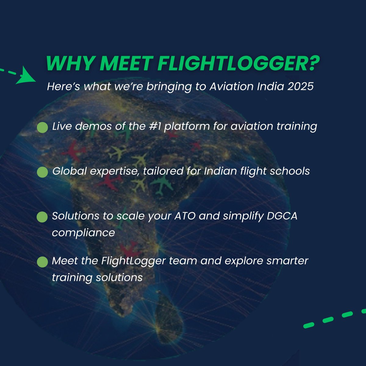 FlightLogger1's tweet image. FlightLogger is heading to India ! 🇮🇳 

We’ll be at the 2nd Aviation India &amp;amp; South Asia Summit &amp;amp; Exhibition on 29-30 October in New Delhi.

Let’s connect - we’d love to meet you.

#AviationIndia2025 #FlightTraining #FlightLogger #BuiltByAviationProsForAviationPros