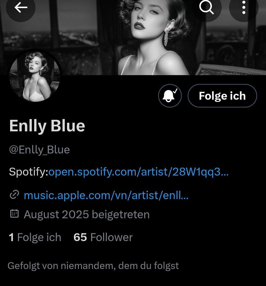 pizzaital's tweet image. ...
Ich folge seit Stunden diesem Account: ➡️ (@Enlly_Blue) ⬅️ 

ABER...weshalb hat die Person seinen Twitter/#X~Handle kompliziert gestaltet❓

Es wäre besser OHNE UNTERSTRICH einen (@X)~ #Handle zu besitzen.
Und zwar so ➡️ (@EnllyBlue) ⬅️
#EnllyBlue ist ein (#KI) ABER die