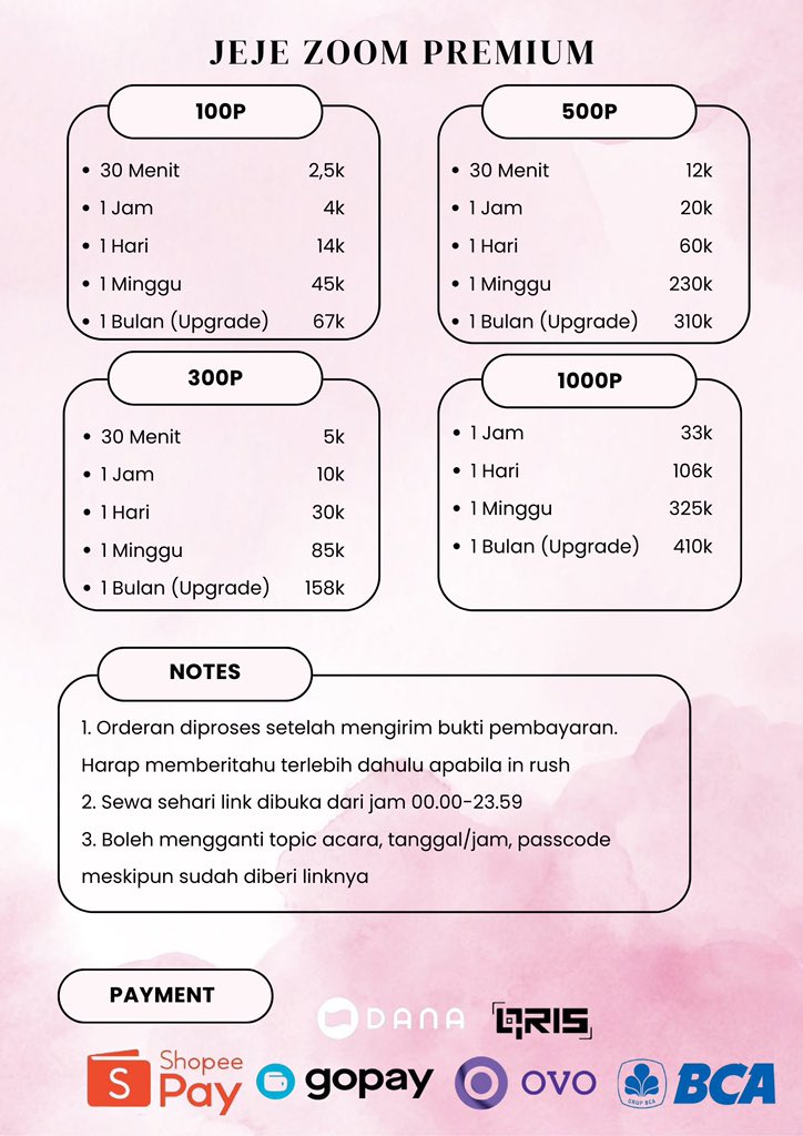 jejee'jual app prem, zoom, cek turnitin fsr WA tweet media