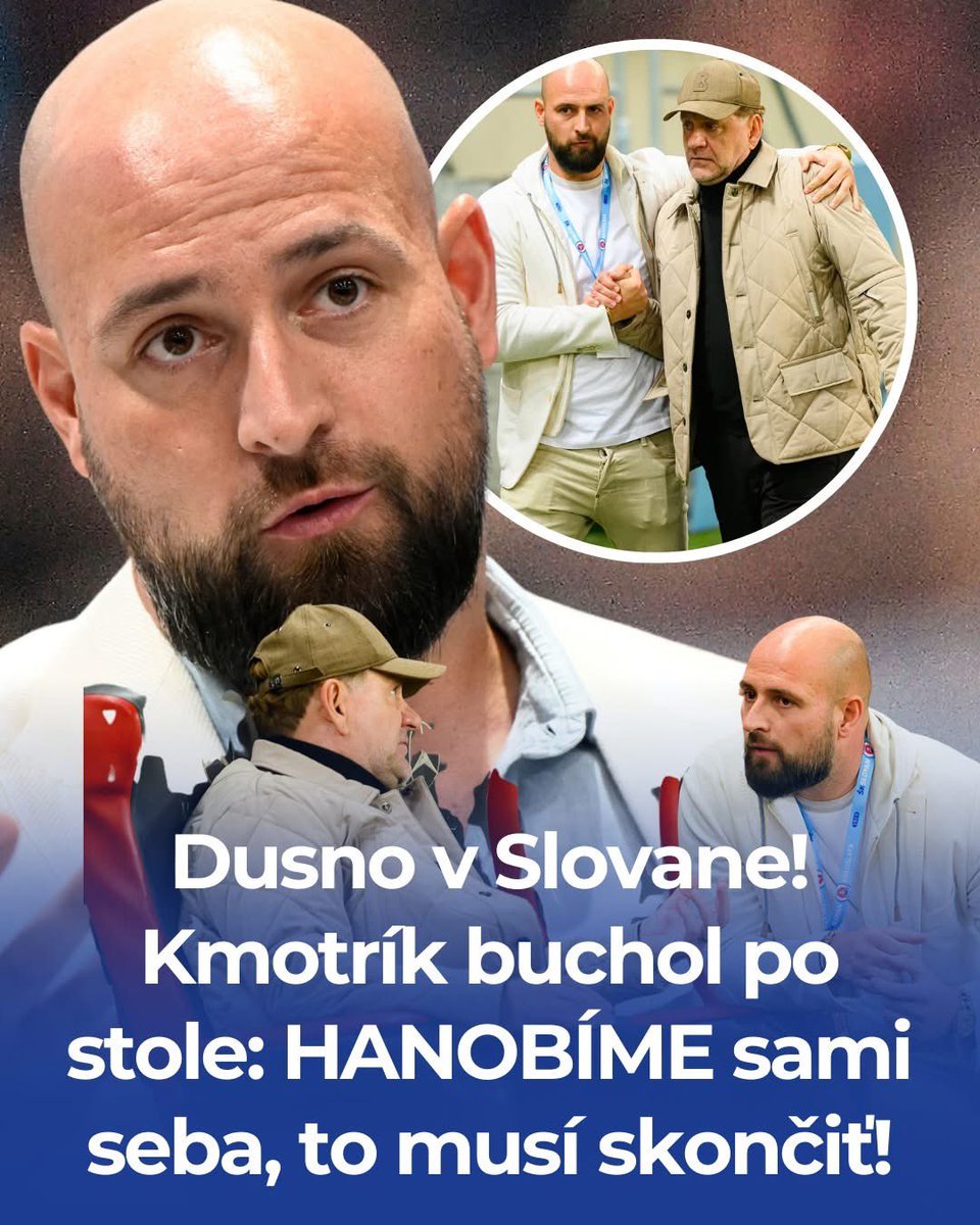 Kmotrík nám prezradil detaily zo zákulisia klubu. ⚽️ Celý rozhovor čítajte tu 👉 sport24.pluska.sk/futbal/dusno-v…
#ivankmotrik #skslovanbratislava