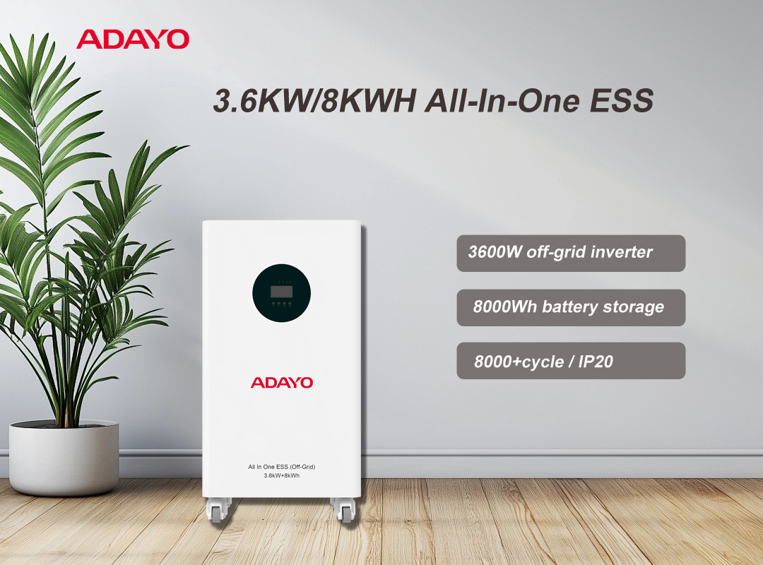 adayoenergy's tweet image. ADAYO  3.6KW-8KWH All-in-one  ESS ready in stock!
Inverter (off-grid)：3600W
PV Input ：40-450V
Battery： LiFePO4
Capacity : 8kWh
Cycles：6000times
IP Class: IP20
welcome to contact us get quotation .
bit.ly/4n3RSNg

#AllinoneESS #lithiumbattery #storagebattery