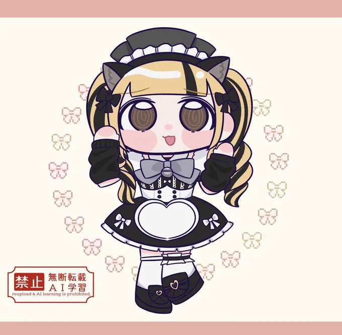 【お知らせ】 海乃クリオネさん生誕祭 オプション特典のステッカーイラスト担当させていただきました! 2025年10月18日15時〜23時であってるそうなのでぜひ行ってみてください 詳しくは元ポストにて