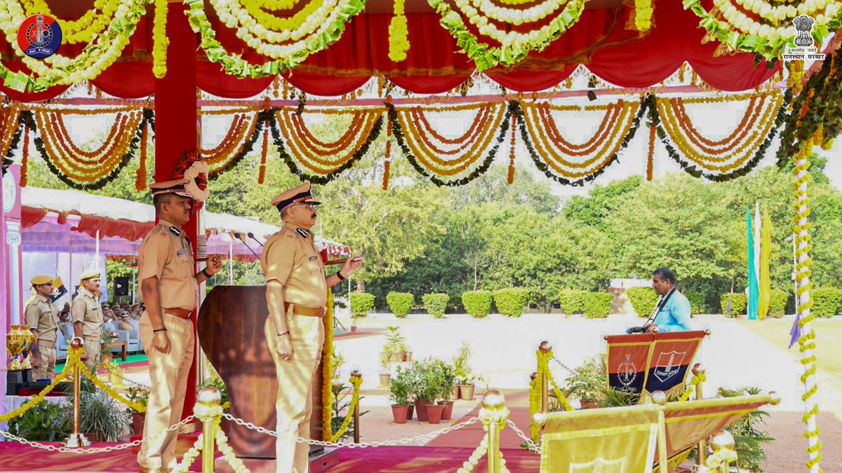 राजस्थान पुलिस अकादमी, जयपुर में आरपीएस बैच-55 का भव्य दीक्षांत परेड समारोह।

76 नए युवा अधिकारी औपचारिक रूप से पुलिस सेवा में हुए शामिल।

मुख्य अतिथि श्री भजन लाल शर्मा, मुख्यमंत्री, राजस्थान ने किया परेड का निरीक्षण एवं श्रेष्ठ प्रशिक्षु व प्रशिक्षकों को सम्मानित कर बढ़ाया