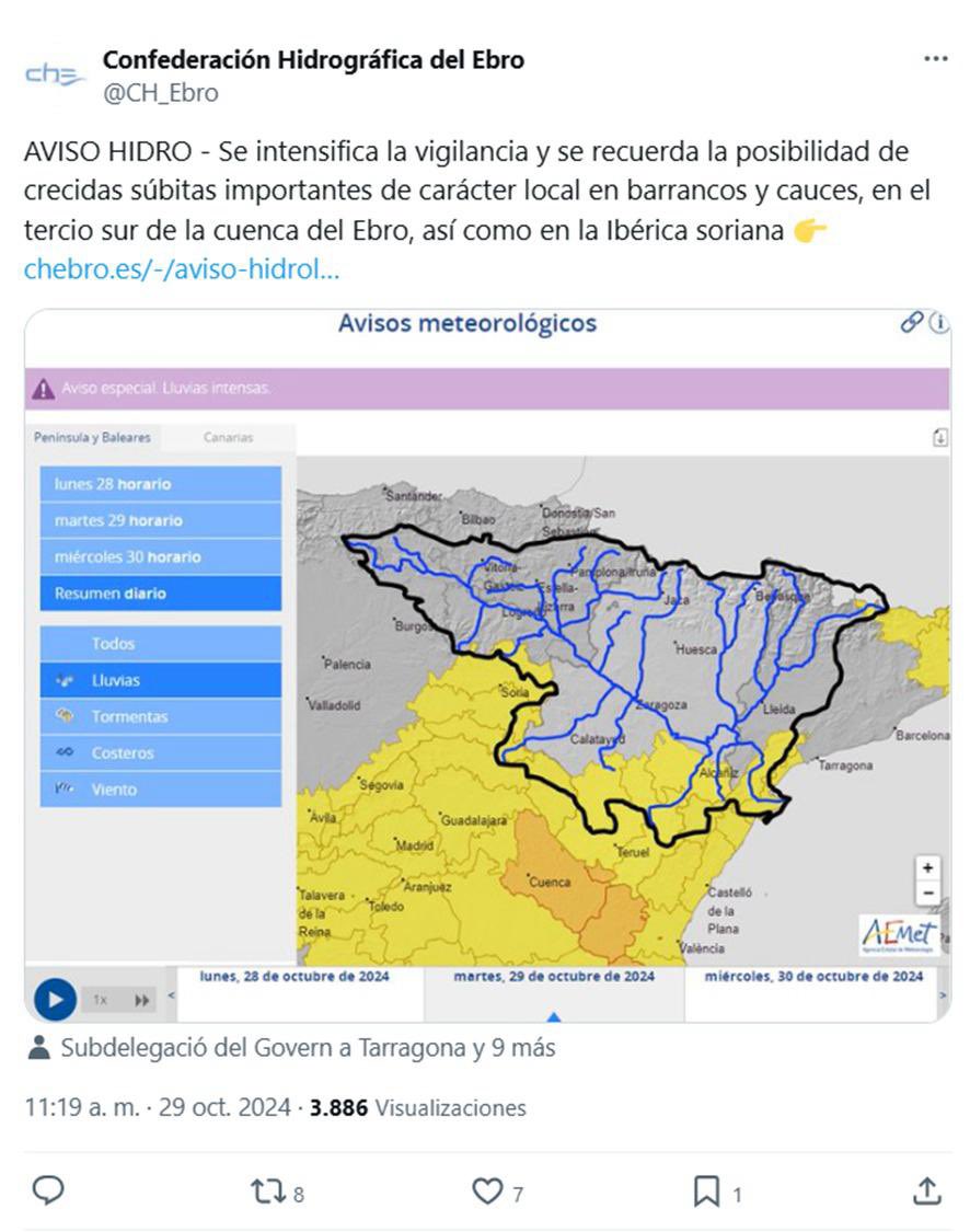Nando Pastor (@nandopastorl) on Twitter photo <a href="/pilarbernabe/">Pilar Bernabé /❤️</a> <a href="/LasMananas_rne/">Las Mañanas de RNE</a> <a href="/rne/">Radio Nacional</a> Lo de la doble titulación está mal. Lo de que el CECOPI estaba debidamente informado de lo que pasaba en el Barranco del Poyo, peor. Pero que tergiverses las competencias de la CHJ, no tiene nombre. Repasa la Ley de Aguas <a href="/pilarbernabe/">Pilar Bernabé /❤️</a> <a href="/LasMananas_rne/">Las Mañanas de RNE</a> <a href="/rne/">Radio Nacional</a> Lo de la doble titulación está mal. Lo de que el CECOPI estaba debidamente informado de lo que pasaba en el Barranco del Poyo, peor. Pero que tergiverses las competencias de la CHJ, no tiene nombre. Repasa la Ley de Aguas