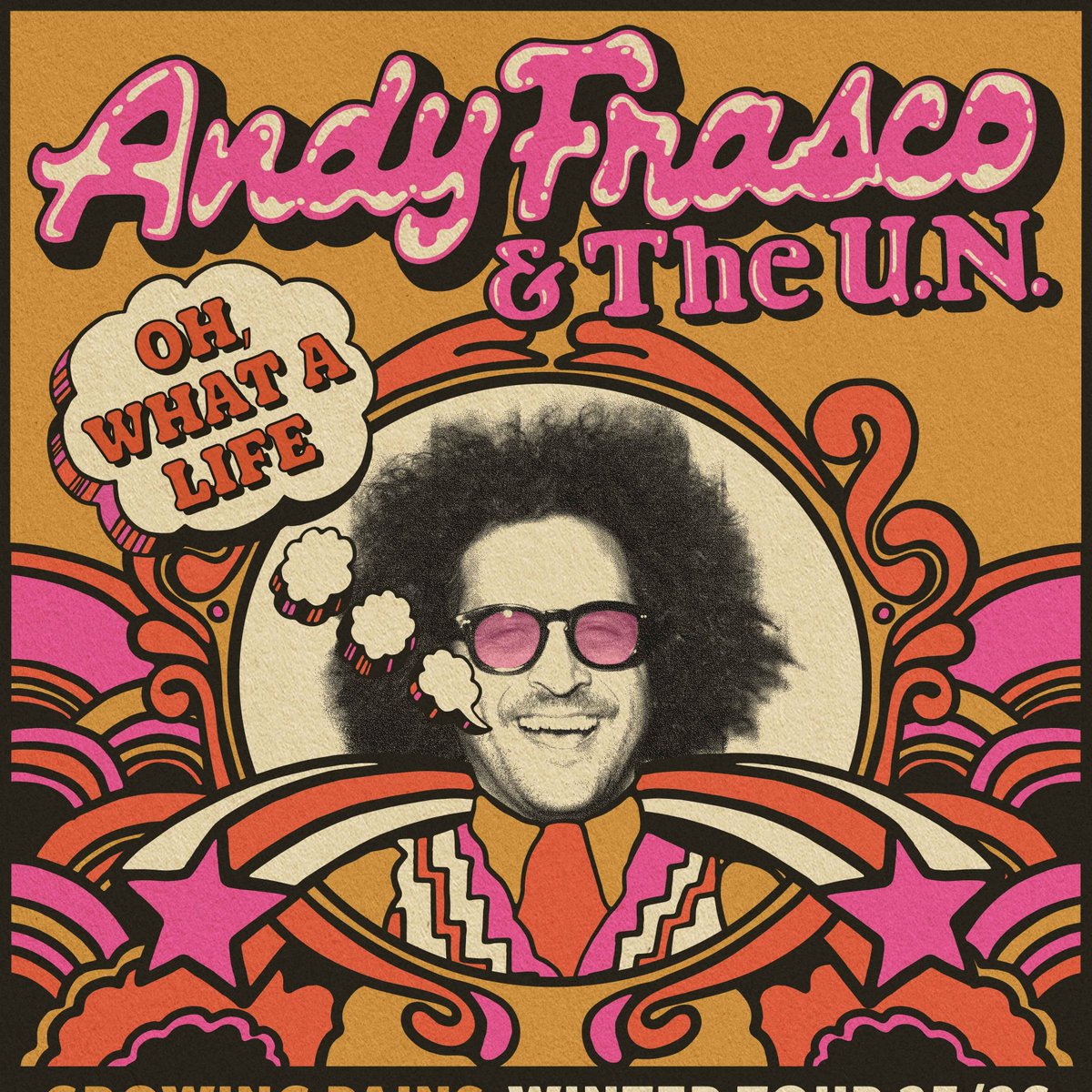 ClubRedTride's tweet image. ⚡️CLUB RED ANNOUNCEMENT ⚡️
@AndyFrasco &amp;amp; The U.N. are bringing their high-octane, funk-filled circus of sound to #Telluride’s Club Red on Friday, Jan. 23, 2026, w/support from the groovy vibes of Elder Grown. 

📷Get tickets &amp;amp; info: clubredtelluride.com/andy-frasco @andyfrasco