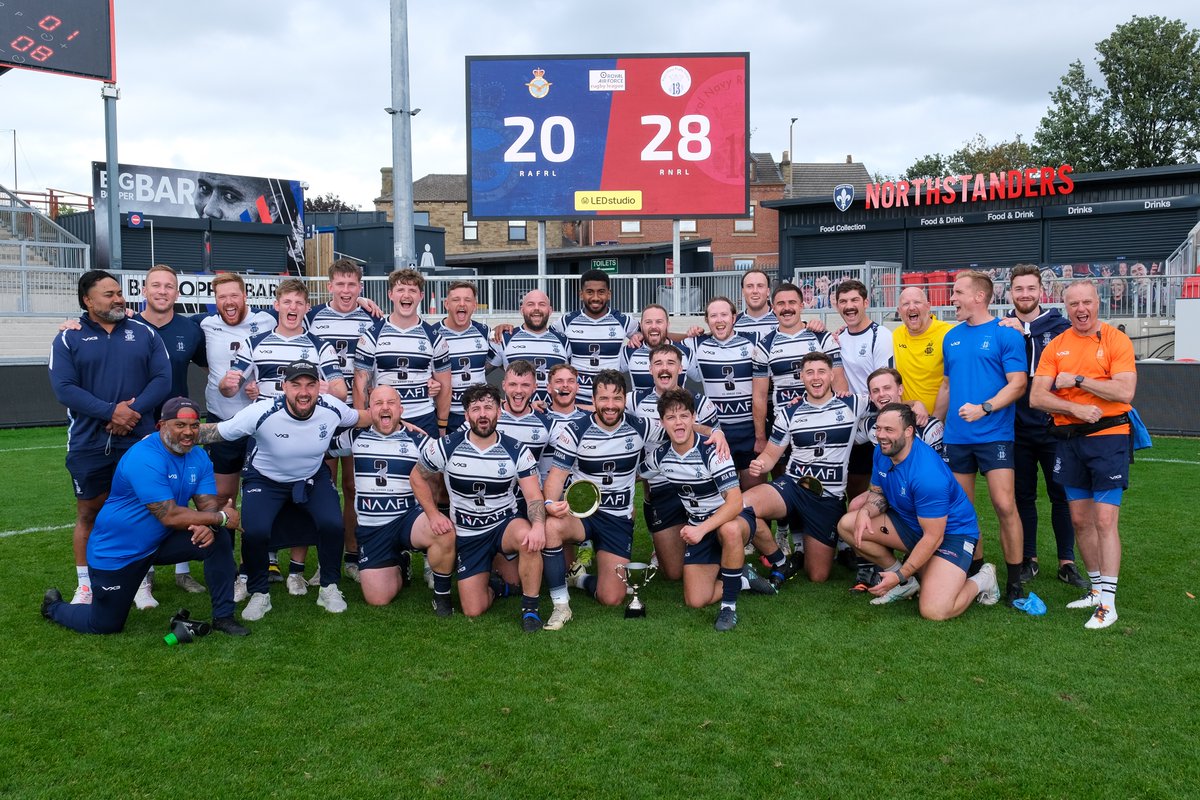 .<a href="/RAFRugbyLeague/">RAF Rugby League</a> Academy v <a href="/RoyalNavyRL/">Royal Navy Rugby League</a> Academy yesterday at <a href="/WTrinityRL/">Wakefield Trinity</a>. Match photos are on Flickr: flickr.com/photos/1527152…