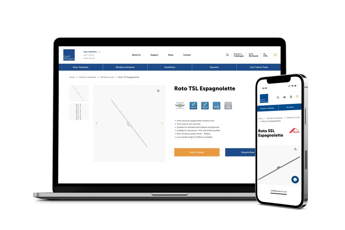 Carl F Groupco sells one millionth Roto Espagnolette Window Lock -  proinstaller.co.uk/2025/09/19/car…