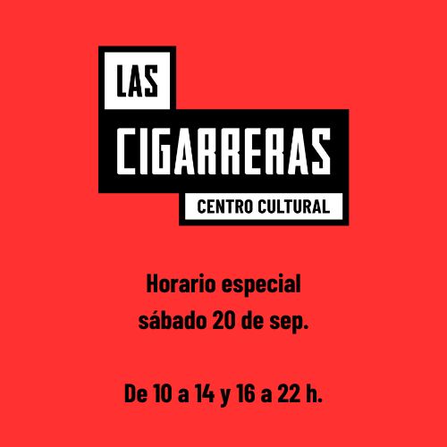 ⚠️ Este sábado, el horario de atención al público será de 10 a 14 y de 16 a 22 horas.
---
⚠️ Aquest dissabte, l'horari d'atenció al públic serà de 10 a 14 i de 16 a 22 hores.