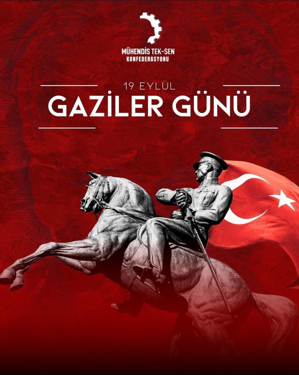 🇹🇷Cumhuriyetimizin kurucusu, Büyük Önderimiz Gazi Mustafa Kemal Atatürk’e Gazilik Ünvanı verilişinin yıl dönümünde tüm gazilerimizin 19 Eylül Gaziler Günü’nü kutluyoruz. 
🇹🇷Gazilerimiz, tarihimizin ebedi kahramanlarıdır.  Başta Gazi Mustafa Kemal Atatürk olmak üzere aziz