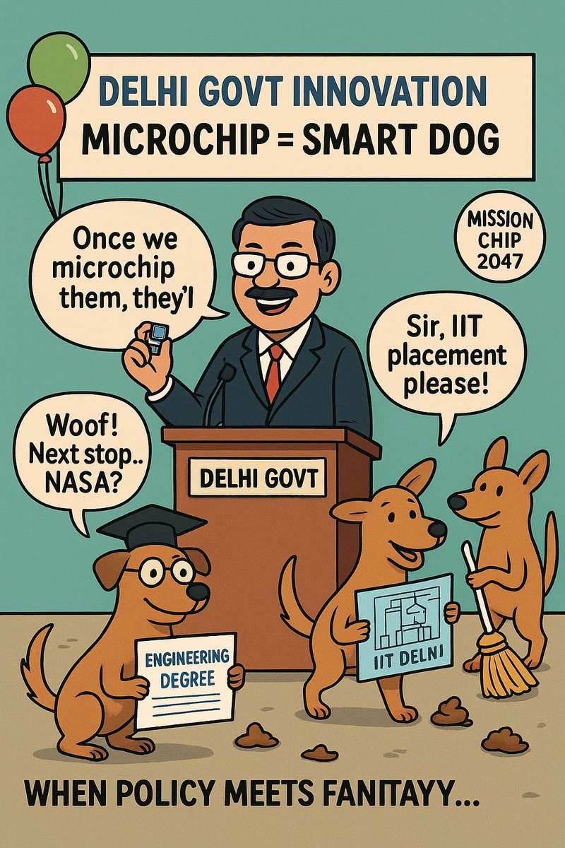 AlexDimpy's tweet photo. @drishtisharma02 Prove that #straydogs will stop pooping after #microchipping or feeder will come to pick their poops unfair for pet owners https://t.co/lWYcvyRqiL